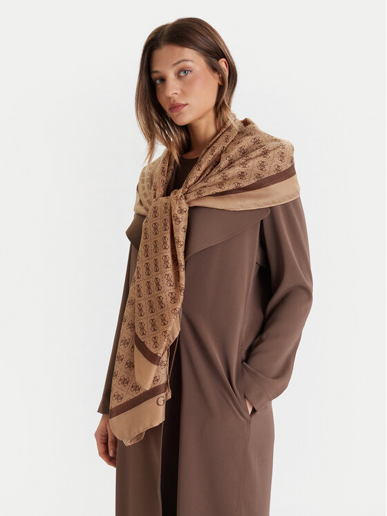 Guess Guess Szal AW5341 POL03 Brązowy