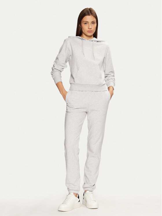 Guess Guess Mikina O5RQ02 KCO31 Šedá Regular Fit
