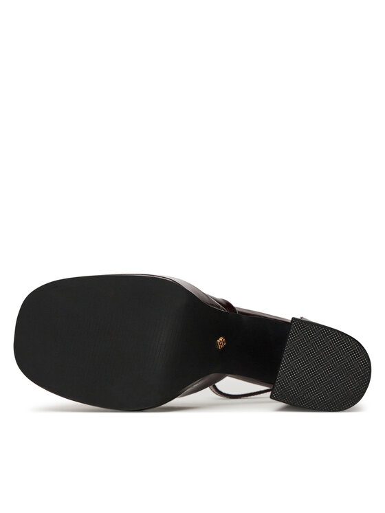 DeeZee DeeZee Półbuty LW85478-6 Bordowy