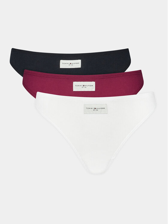 Set di 3 perizomi Tommy Hilfiger
