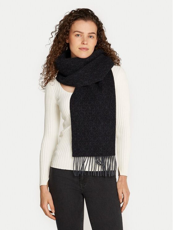 Calvin Klein Calvin Klein Šal Classic K50K512377 Črna