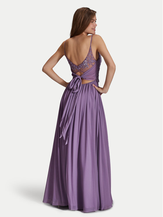 Hey Kyla Hey Kyla Abendkleid 5AI082HK Violett Regular Fit