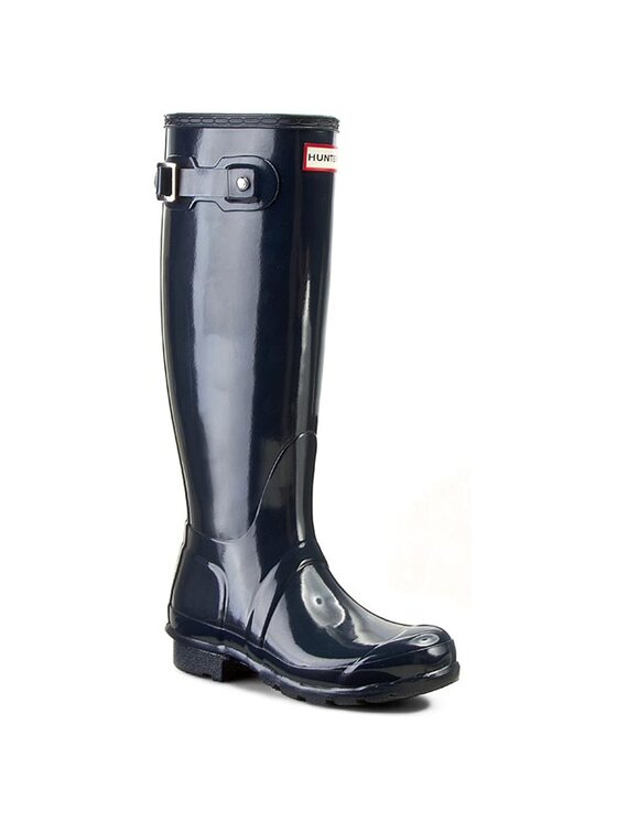 Cizme de cauciuc Hunter Original Tall Gloss WFT1000RGL Bleumarin