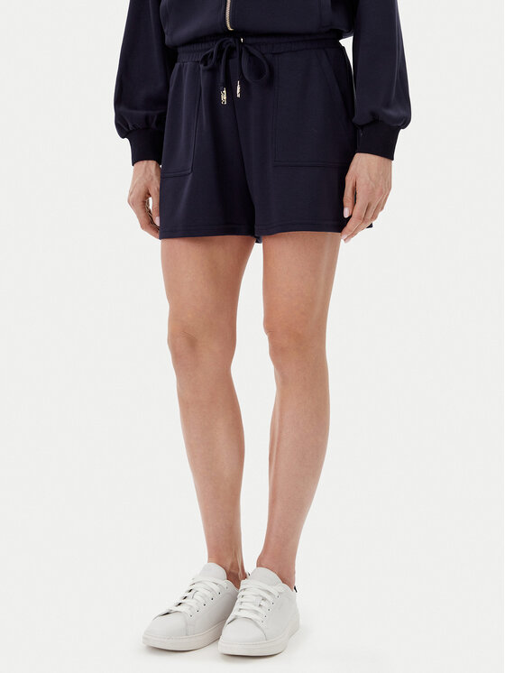 Gaudi Gaudi Stoffshorts 511BD24007 Dunkelblau Regular Fit