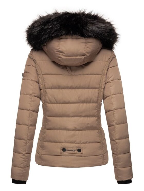 Navahoo Navahoo Kurtka zimowa Miamor Brązowy Casual Fit