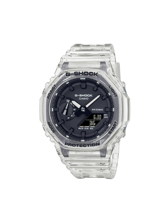 G-Shock Ročna ura GA-2100SKE-7AER Bela