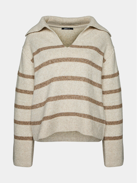 Gina Tricot Gina Tricot Kampsun 20423 Beež Regular Fit
