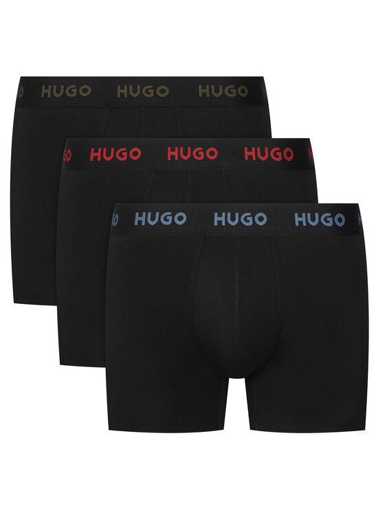 HUGO HUGO Set de boxeri﻿ 50532613 Negru