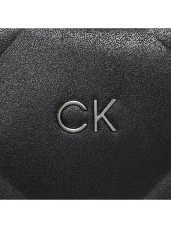 Calvin Klein Calvin Klein Torbica Re-Lock Quilt Tote Lg K60K611339 Crna