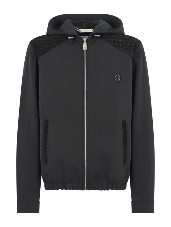 PHILIPP PLEIN PHILIPP PLEIN Kurtka puchowa 31284 Czarny Regular Fit