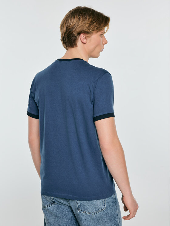 BIG STAR BIG STAR T-Shirt SUMMET Niebieski Basic Fit