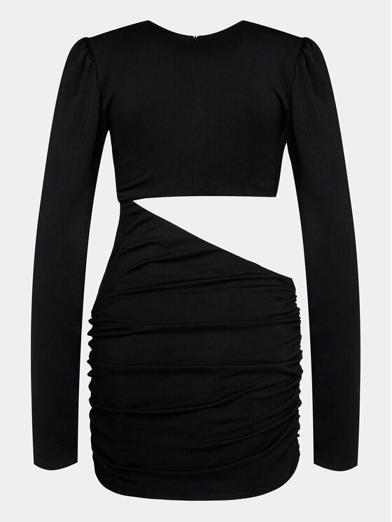 Undress Code Undress Code Koktel haljina Blame Me 597 Crna Slim Fit