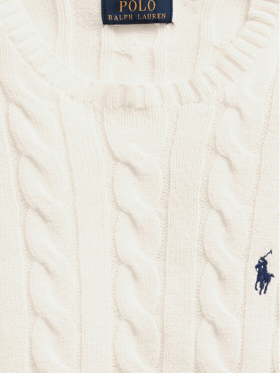 Polo Ralph Lauren Polo Ralph Lauren Sveter 710775885024 Écru Regular Fit