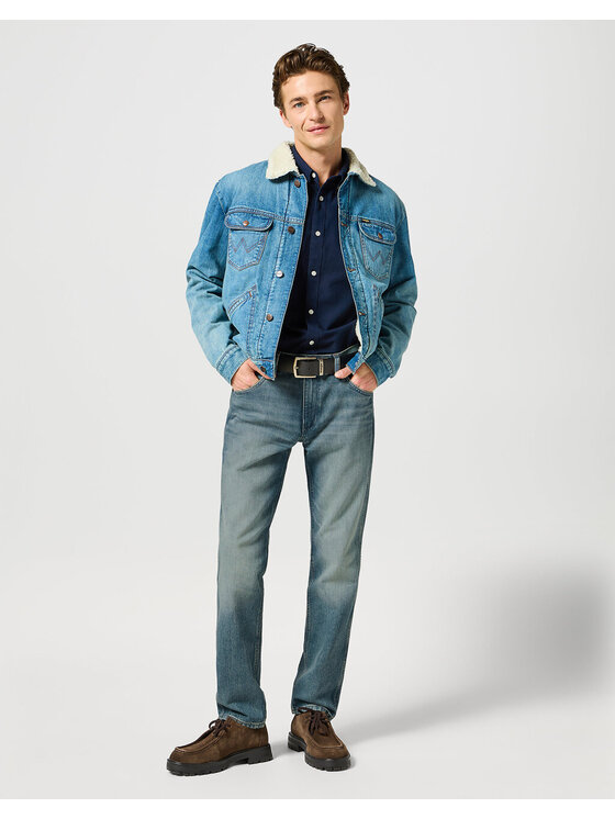 Wrangler Wrangler Jeansy GREENSBORO Niebieski Regular Fit