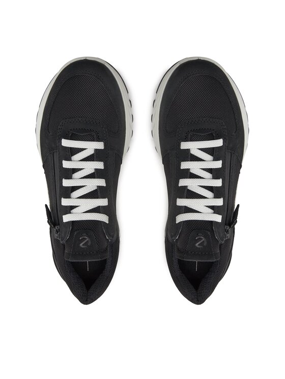 ECCO ECCO Sneakersy Exostride W Low Zip 83540351052 Czarny