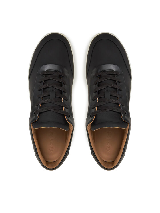 Calvin Klein Calvin Klein Sneakers Low Top Lace Up Oxford Rubb Lth HM0HM01708 Schwarz
