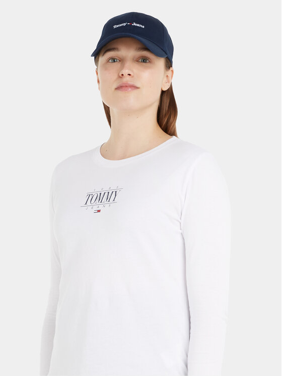 Tommy Jeans Cepure ar nagu Tjw Sport Cap AW0AW15472 Tumši zils