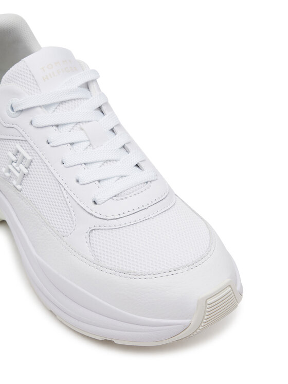 Tommy Hilfiger Tommy Hilfiger Sneakersy Th Chunky Runner FW0FW08474 Biały