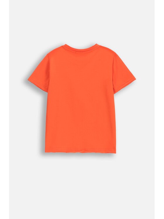 Coccodrillo Coccodrillo T-Shirt WC5143202DBK-009 Czerwony Regular Fit