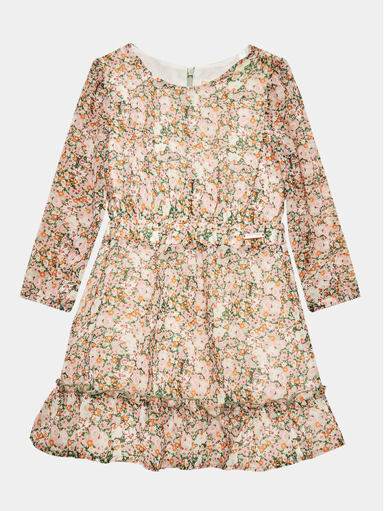 Guess Rochie de zi Chiffon K3YK11 WA2T0 Colorat Regular Fit