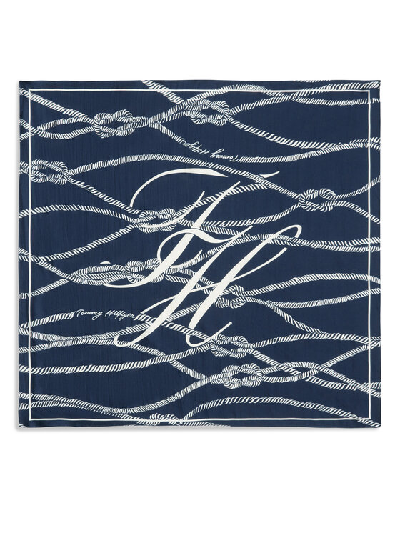 Tommy Hilfiger Tommy Hilfiger Naglavna ruta Script AW0AW18683 Mornarsko modra