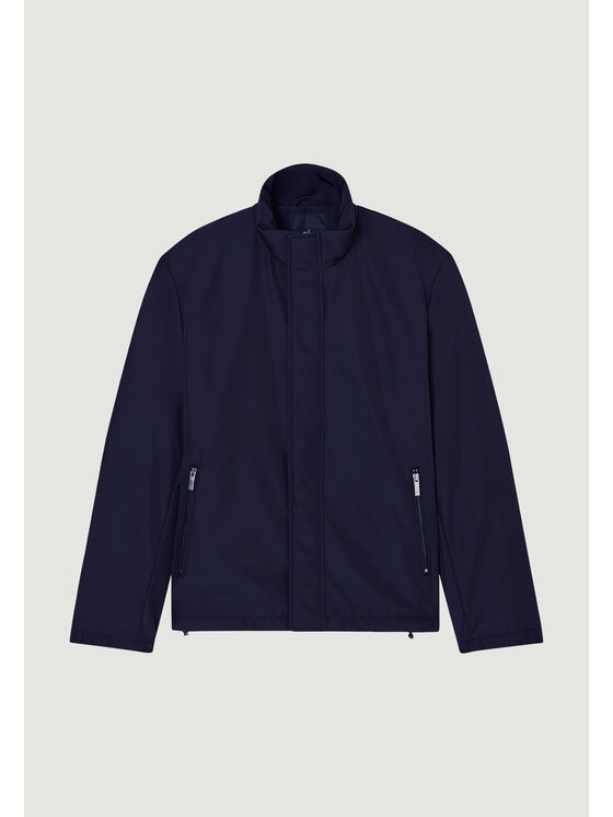 Armani Exchange Armani Exchange Kurtka przejściowa BLOUSON JACKET Niebieski Casual Fit