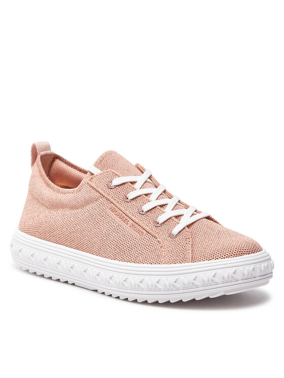 MICHAEL Michael Kors MICHAEL Michael Kors Сникърси Grove Metallic 43S4GVFS2D Розов