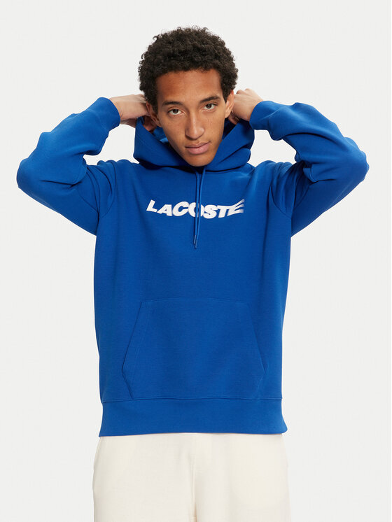 Lacoste Lacoste Bluza SH2860 Niebieski Regular Fit