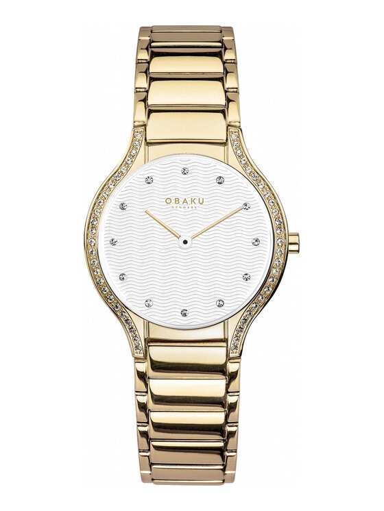Obaku Obaku Zegarek V276LEGISG Złoty