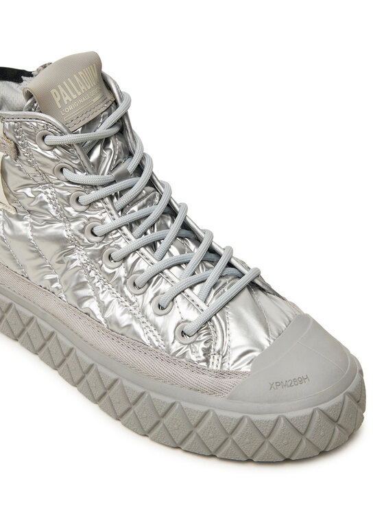 Palladium Palladium Schnürstiefeletten Palla Ace Re-Quilt W 94325-082-M Grau