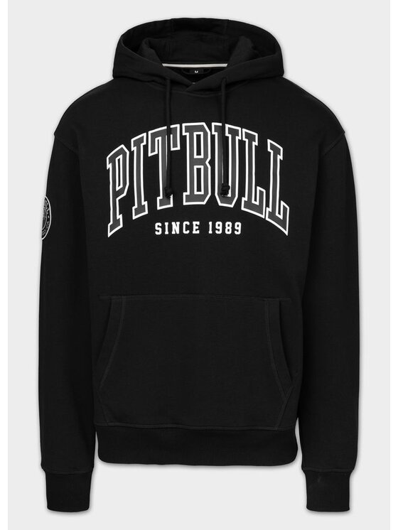 PITBULL PITBULL Bluza BADGER Czarny Regular Fit