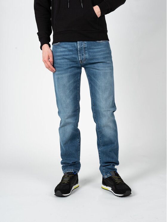 Iceberg Iceberg Jeansy 28016003 Modrá Regular Fit