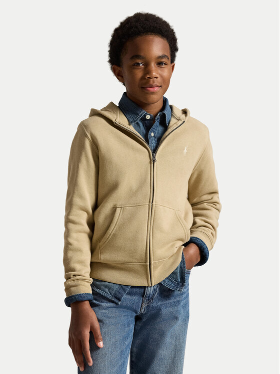Polo Ralph Lauren Polo Ralph Lauren Džemperis ar kapuci 323799360503 Bēšs Regular Fit
