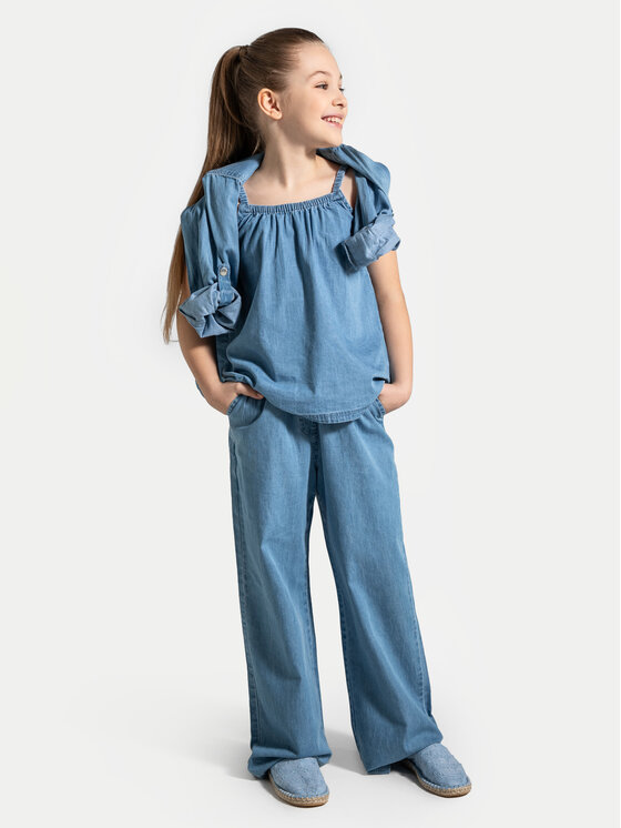 Coccodrillo Coccodrillo Top WC4140501HGJ Albastru Regular Fit