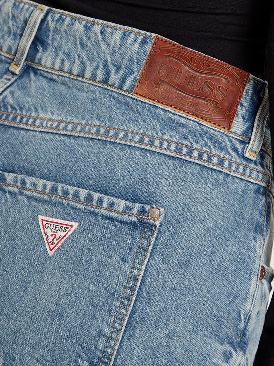 Guess Guess Farmer szoknya W5RD96 D5LR1 Kék Regular Fit