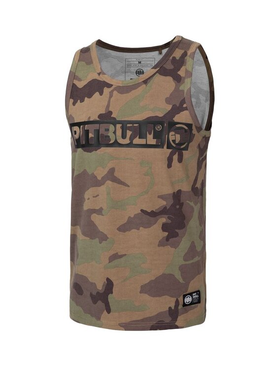 PITBULL PITBULL Tank top Tank Kolorowy Regular Fit