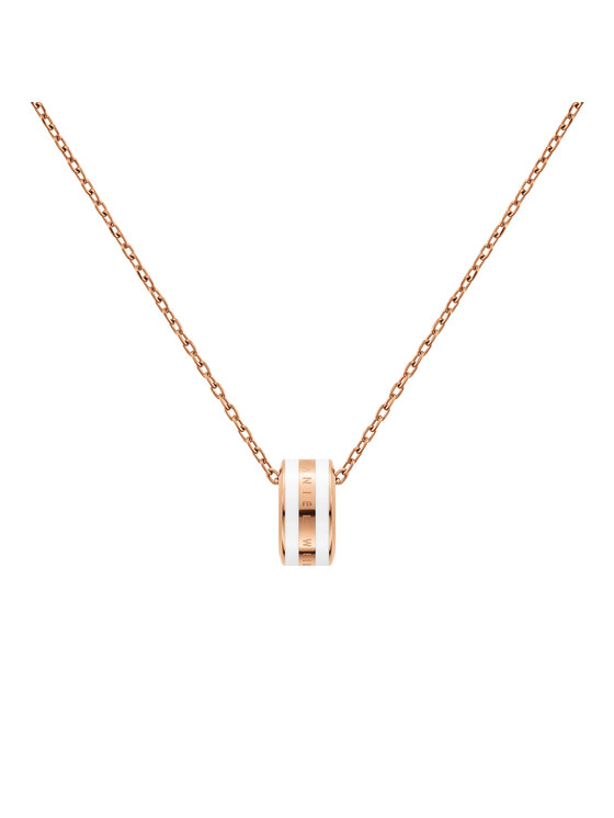 Daniel Wellington Daniel Wellington Ogrlica Emalie DW00400153 Ružičasta pozlata