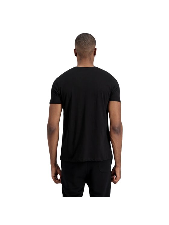 Alpha Industries Alpha Industries Súprava tričiek AI.118534-03 Čierna Regular Fit