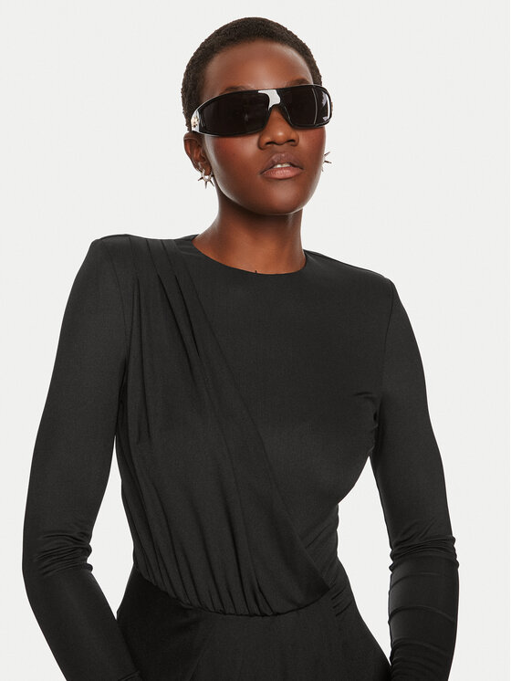 Silvian Heach Silvian Heach Ikdienas kleita Gasnsky GPA24282VE Melns Regular Fit