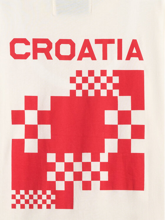 4F 4F T-Shirt MILANO CORTINA Biały Loose Fit