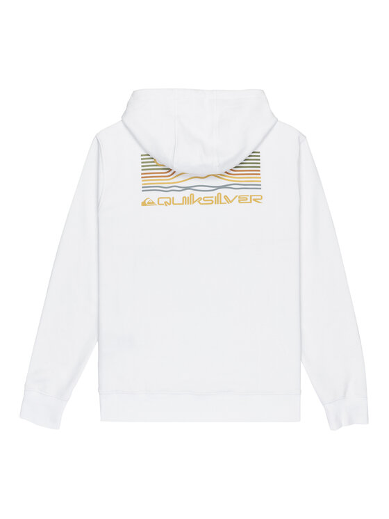 Quiksilver Quiksilver Суитшърт Light Waves EQYFT05168 Бял Regular Fit