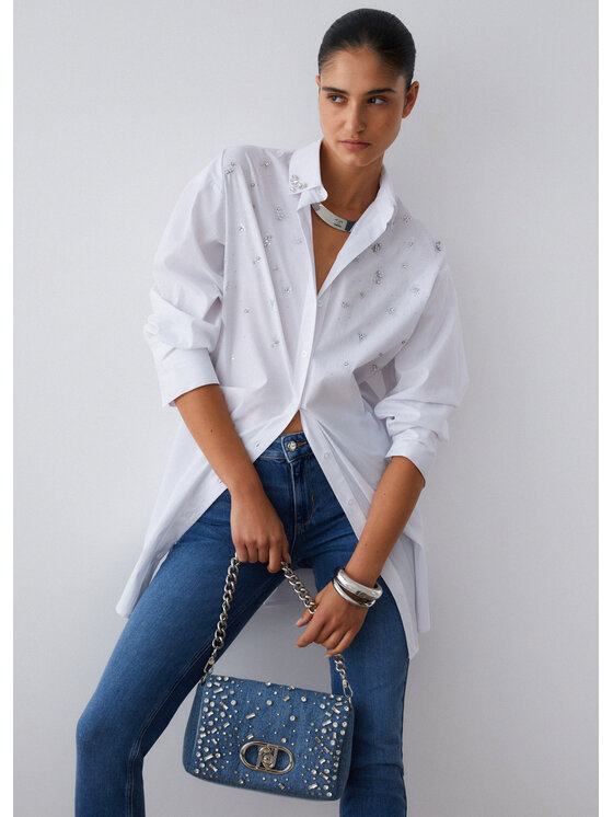 Liu Jo Liu Jo Abito da sera WA6154T407AA6838 Bianco Regular Fit