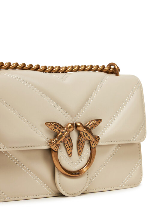 PINKO PINKO Сумка Love One Mini Light 104550 A26Z Кремовий