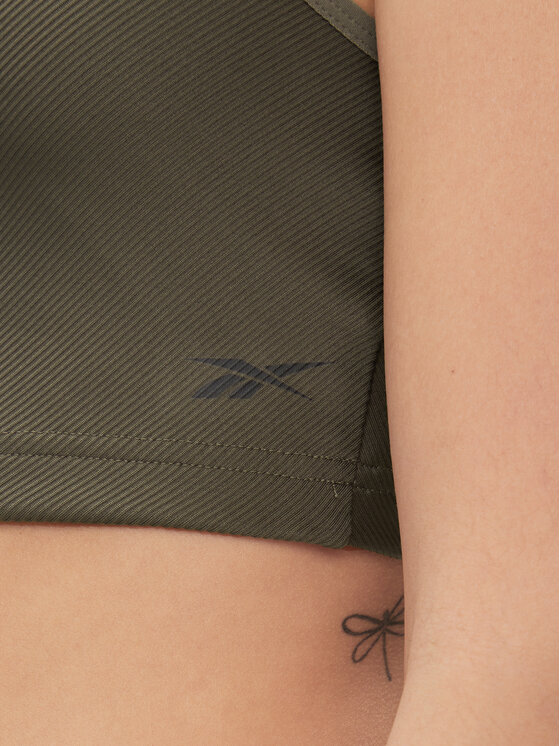 Reebok Reebok Top Yoga Performance IM4045 Grün Fitted Fit
