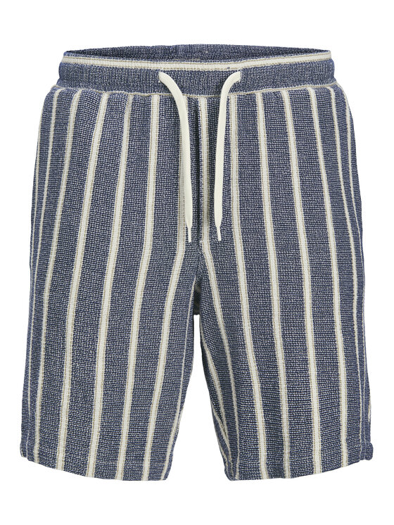 Jack&Jones Jack&Jones Kratke hlače iz tkanine Jaiden 12274413 Modra Relaxed Fit