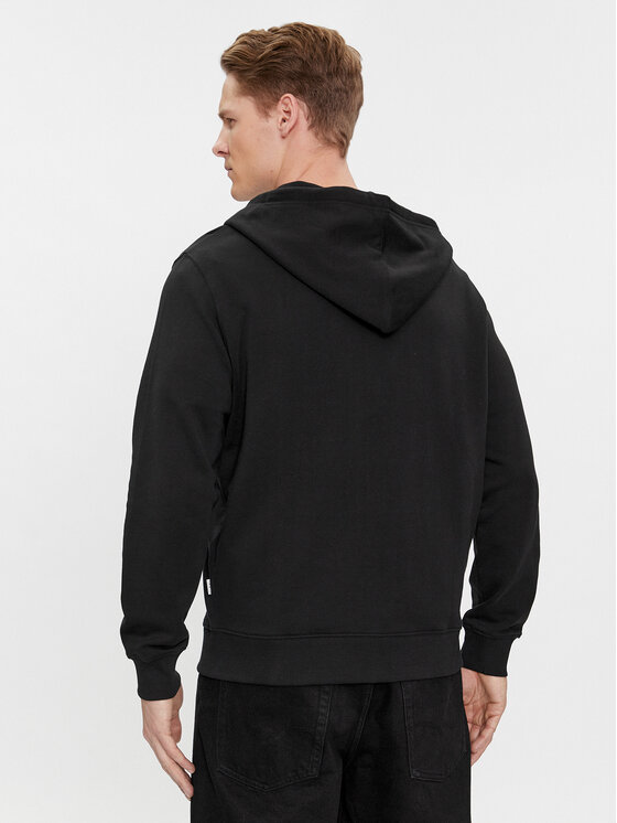 Pepe Jeans Pepe Jeans Mikina Joe Zip PM582572 Černá Regular Fit