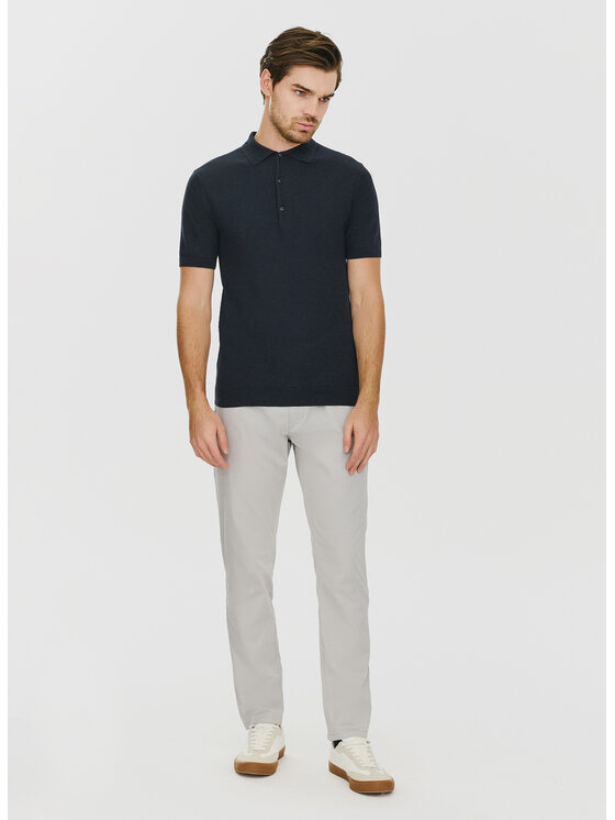 Pako Lorente Pako Lorente Polo P24SF-TX-002 Granatowy Classic Fit