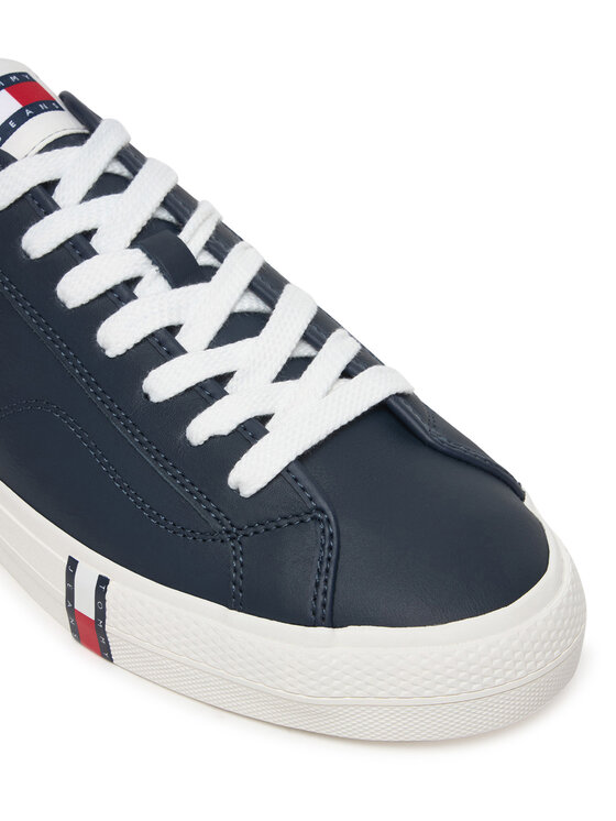 Tommy Jeans Tommy Jeans Snīkeri Archive Vulc. Y2K Long Lace EM0EM01676 Tumši zils