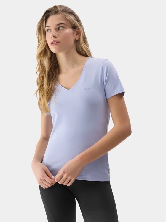 4F 4F Souprava triček 4FWSS25TTSHF3098-90S Barevná Regular Fit