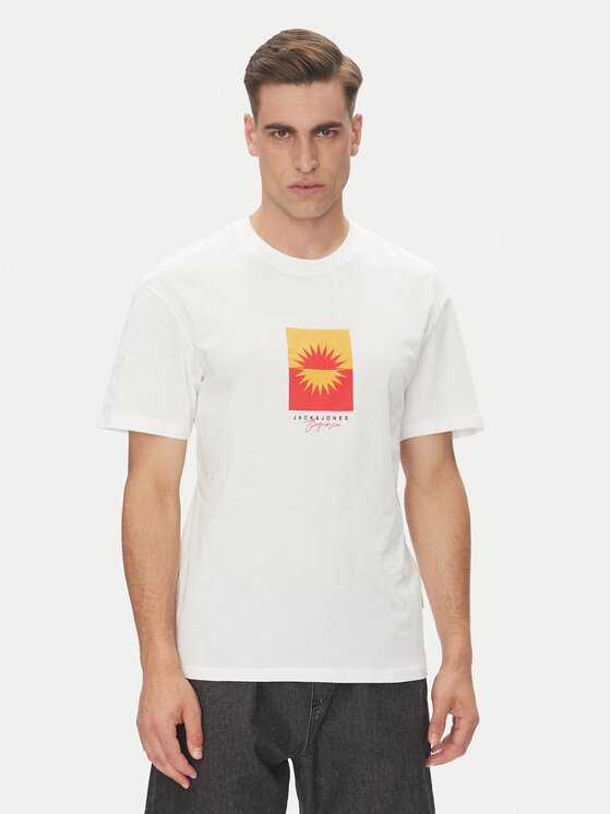 Jack & Jones Jack & Jones Komplet t-shirtów Marbella 12263098 Kolorowy Relaxed Fit